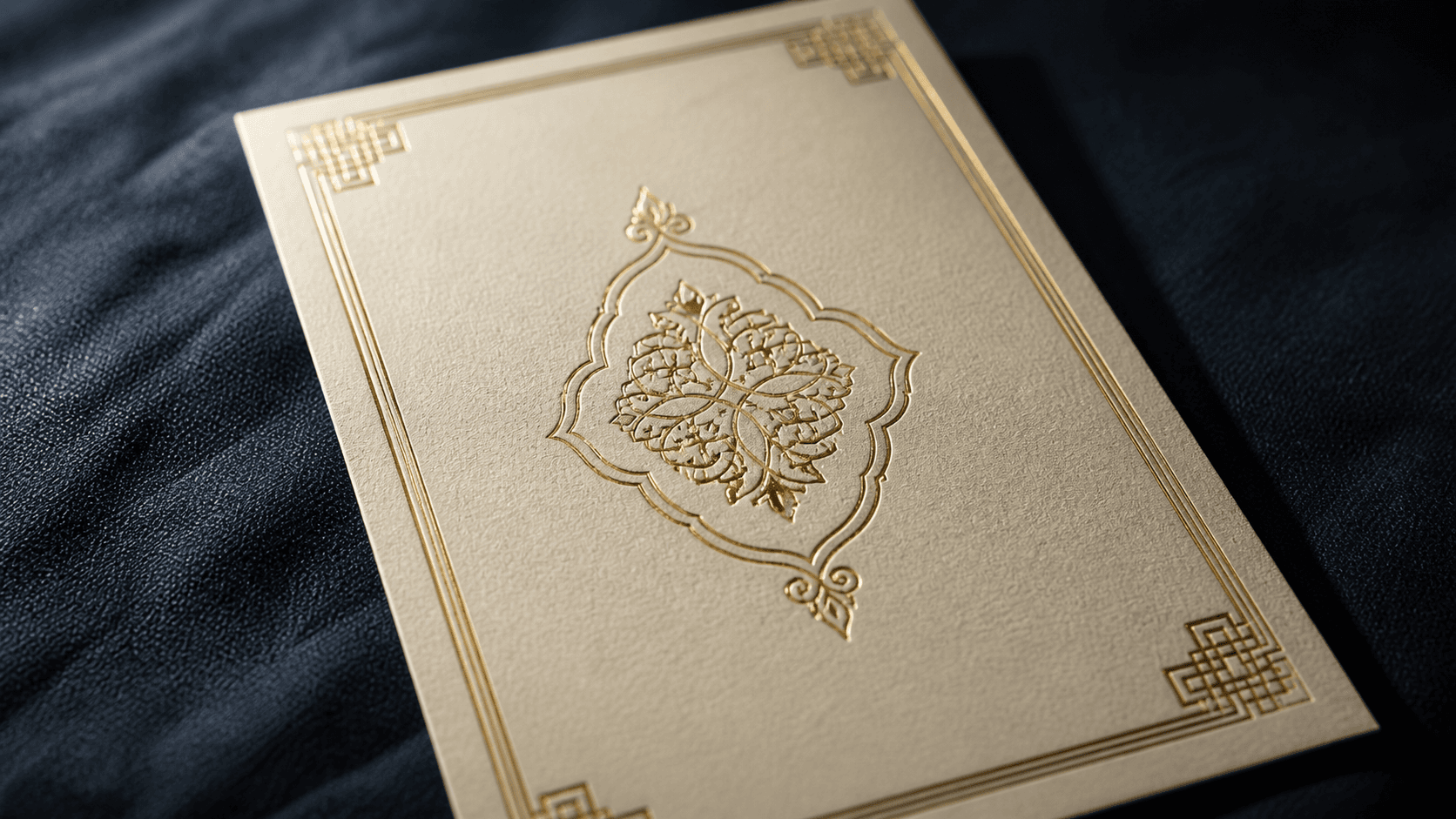 Hot Foil Stamping — sample