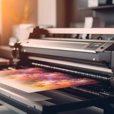 modern-printing-press-creates-colorful-documents-indoors-generated-by-ai